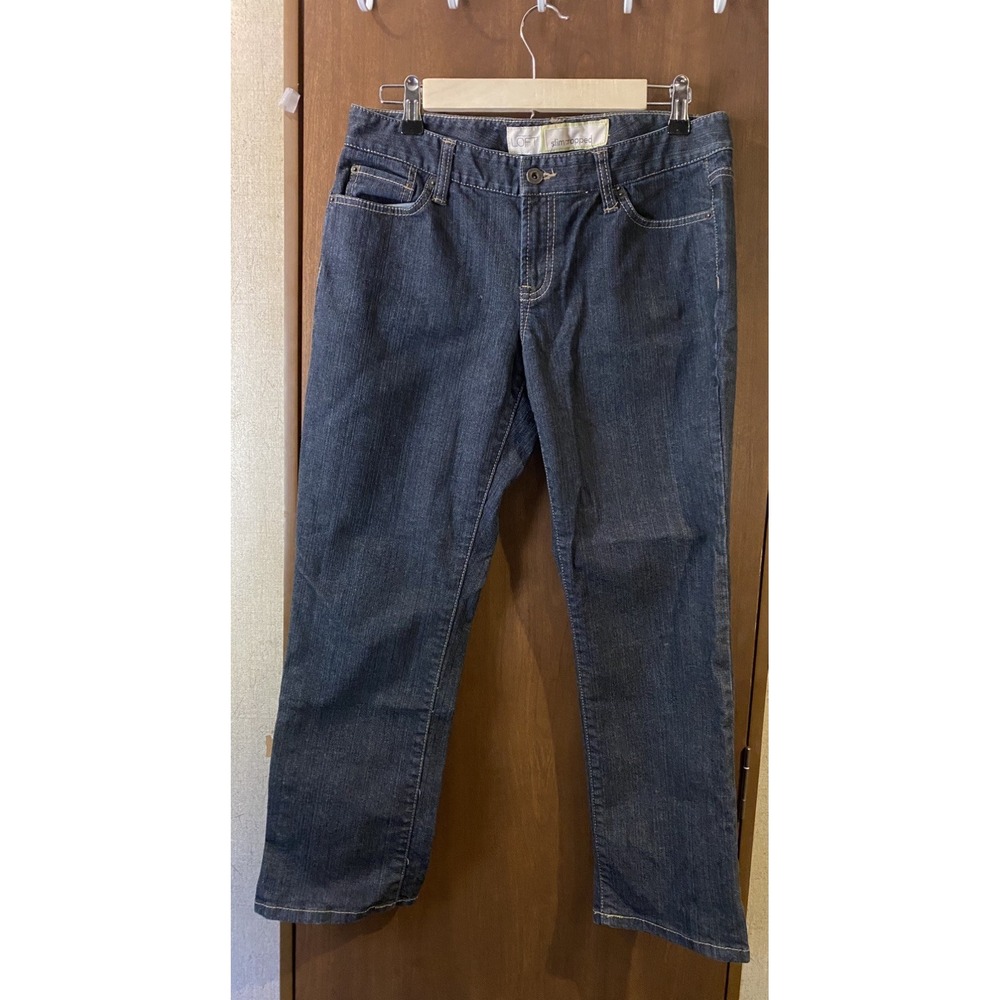 LOFT Slim Cropped Jeans Size 8 Women's Denim Ann Taylor